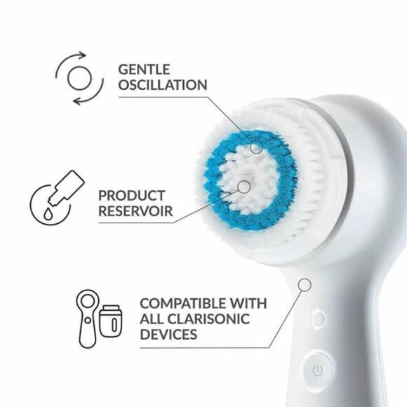 NWT 2-Pack Clarisonic Replacement Brush Head Deep Pore Cleansing - Picture 5 of 9